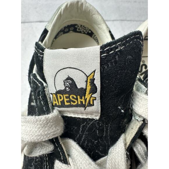 RARE Vans Anderson Paak Epaak Sport Dx Black Paisley Graphic Apeshit SZ 5.5M/ 7W main image 5